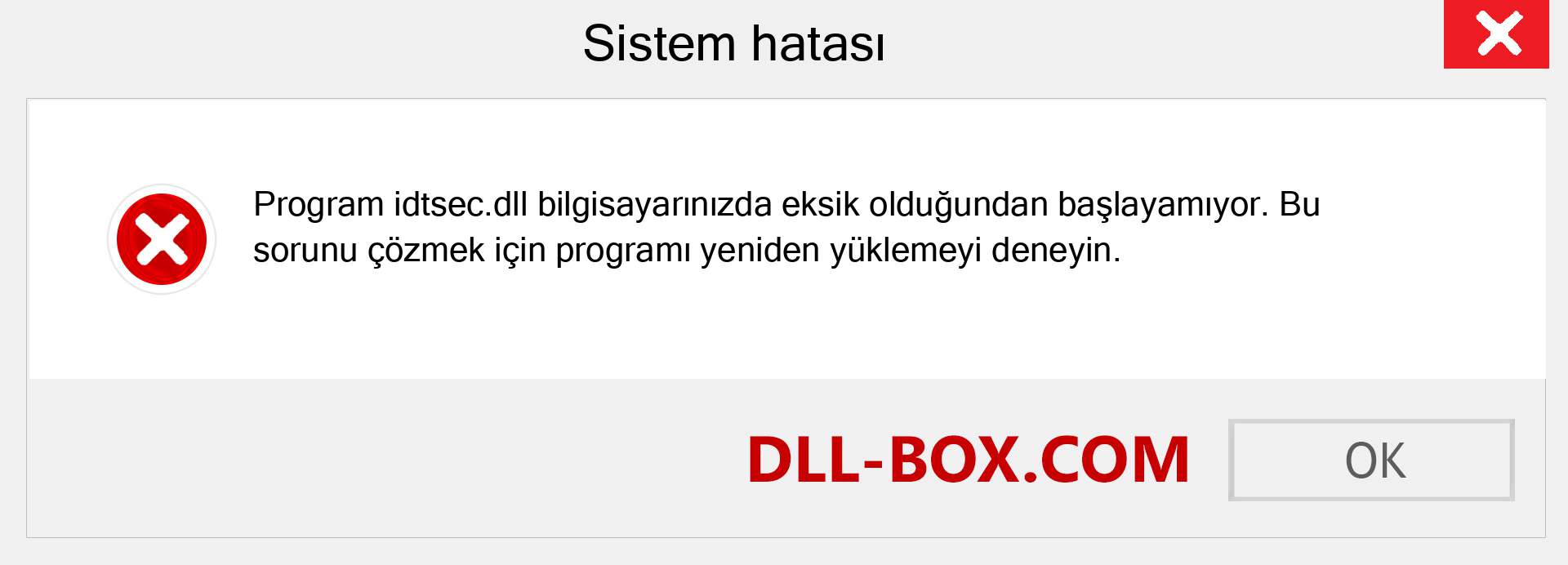 idtsec.dll dosyası eksik mi? Windows 7, 8, 10 için İndirin - Windows'ta idtsec dll Eksik Hatasını Düzeltin, fotoğraflar, resimler